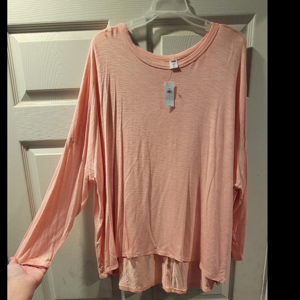 Old Navy Peach Pico Shirt